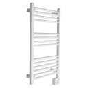 Electric bathroom radiator with LED display, 600 W power, and IP24 protection AD 7824 White Adler