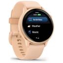 Garmin v&iacute;voactive 6, 010-02985-03, 1.20", 390 x 390, AMOLED, 50m, 11 dienas, 8 GB, Bluetooth, GPS, Wi-Fi, Akumulators