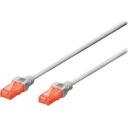Digitus patch kabelis DK-1617-030, 3m, CAT 6e, RJ-45, halogēna brīvs, veidots, aizsardzība pret sapī&scaron;anos