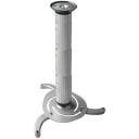 Sunne Projektora stiprinājums uz griestiem PRO03, 10 kg, 130-1060 mm, 360&deg;, 15&deg;, sudraba