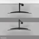 Neomounts stalo laikiklis DS70PLUS-450BL1 17-49" 18 kg, dujų spyruoklės auk&scaron;čio reguliavimas, 180&deg; sustojimas, juodas