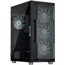 Zalman I3 NEO ARGB BLACK, arvutikorpus, I3 NEO ARGB Black, ATX, 4x120mm, 3x2.5", 2x3.5", RGB, karastatud klaas