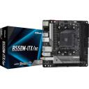 Asrock B550M-ITX/ac, B550M-ITX/AC, AM4, 2xDDR4, 4xSATA, 1xHDMI, 1xDP, 1xLAN, 3xUSB 3.2, 2xUSB 2.0, 1xM.2, 7.1 garso