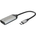 Hyper USB-C uz HDMI adapteris HD-H8K-GL, 8K60Hz, 4K144Hz, USB-C vīrie&scaron;u, HDMI sievie&scaron;u