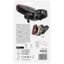 Emos LED jalgratta esituled P3922, 22 lm, 2x CR2032, must, 80 h p&otilde;lemisaeg, IP43