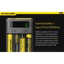 Nitecore Зарядное устройство INTELLICHARGERNEWI4 1500mA, 4 слота, поддержка аккумуляторов 3.7V и 4.35V, ACD технология