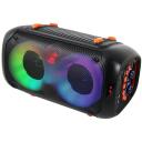 Esperanza EP156 KARAOKE skaļrunis, 20W, 410mm, 220mm, 230mm, Bluetooth, FM, LED, USB, 5h akumulatora darbības laiks