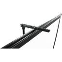 Elite Screens Projekcijas ekrāns ar statīvu T113UWS1, 113", 1:1, redzamā platums 203 cm, melns