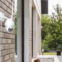 Tellur viedā WiFi āra kamera TLL331451, 3MP, Ultra HD, 0&deg;~+120&deg; slīpums, 0~350&deg; panoramē&scaron;ana, IP65
