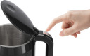 Elektriskā tējkanna 1,7L, GRH, 68219, temperatūras kontrole, melna