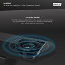 Digitus 4K Visu vienā video bārs DS-55581, 3840 x 2160, 2 mikrofonu, SuperSpeed USB 3.0, melns