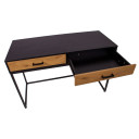 Rakstāmgalds AMSTERDAM 120x50xH79cm, melns 45038 Allit