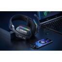 Onikuma GT808 spēļu austiņas, GT808 Black, 32&Omega;, 105dB, Bluetooth 5.3, 2.4GHz, 40mm, 18h, 1000mAh, 6x5mm mikrofons