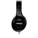 Shure Austiņas SRH240A-BK-EFS, 238g, 38&Omega;, 4cm, Neodīms, 2m, melna, 20-20000Hz, 500mW, vadu savienojums
