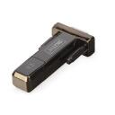Digitus USB adapteris DA-70156, RS-232, 1Mb/s, atbalsta Windows un Mac, iekļauts USB pagarinātājs