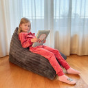 Sēžammaiss MINI 100x70x15/70cm, tumši pelēks P0065402