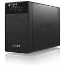 Raidsonic ICY BOX ārējais RAID sistēma IB-RD3620SU3, AC 120/230 V, USB 3.0, eSATA, 3.5" HDD, 2x3.5" HDDs, JBOD, 1 ventilators