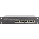 Digitus 8-portu Gigabit Ethernet slēdzis DN-80114-1, 8 x 10/100/1000 Mbps, 16 Gbps, nepārvaldāms, iek&scaron;ējais baro&scaron;anas avots