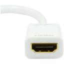 Logilink adapteris Mini DisplayPort uz HDMI ar audio, CV0036A, 0.1 m, Mini DisplayPort, HDMI A