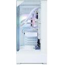 Zalman Корпус компьютера P40 PRISM WHITE, 3x3,5'' отсеки, 1x120mm вентилятор, ARGB, ATX, mATX, Mini-ITX