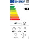 Gorenje Skalbimo ma&scaron;ina W3NGPI62SBS, 6 kg, 1200 RPM, Energijos efektyvumo klasė B, Priekinė apkrova, LCD, Garų funkcija