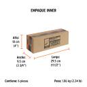 Nerūdijančio plieno vielinis šepetys 10 ";10656 CEA-54I Truper