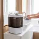 Adler pesumasin CR 8054, 3 kg, &uuml;lalt laadimine, pruun, 370 mm, 360 mm, 530 mm, 150 W