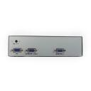 Gembird VGA jagaja GVS122, 1 x D-Sub 15pin, 2 x D-Sub 15pin, 75m, 2048x1536, metallkorpus, Plug-and-Play