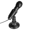 Media-Tech Микрофон MT393, 1.1m, 3.5mm аудио разъем, 67dB, 100-16000Hz, шумоподавление, съемная подставка