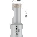 Bosch Puuriotsik 2608587114, 16mm, 30mm, teemanttip, plaadid, kivi