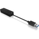 Raidsonic USB 3.0 (A-T&uuml;&uuml;pi) Gigabit Ethernet adapter IB-AC501a, 1x Gigabit Ethernet, USB 3.0, kompaktne disain