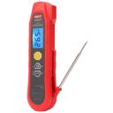 Uni-T UT320T 2-in-1 termometrs, -40&deg;C ~ 300&deg;C, 2 m, IP54, NTC, Max/Min, datu turē&scaron;ana, mērījumu bloķē&scaron;ana
