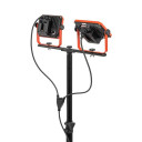 Kaasaskantav prožektor 20V 220V koos statiiviga, POWDP8035 POWERPLUS