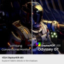 Samsung LS37FG750EUXEN Odyssey G7 37" UHD 3840&times;2160 165 Hz i&scaron;lenktas LCD žaidimų monitorius Juodas