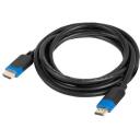 Lanberg HDMI kaabel M/M V2.1 8K 60HZ CCS CA-HDMI-30CC-0030-BK, 3 m, 8K60Hz tugi, 48 Gbps ribalai
