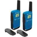 Motorola Raadio TLKR T42 MOTOROLAT42BLUE, 4 km, 16 kanalit, PMR446, lihtne paarimine, klaviatuuri lukustus