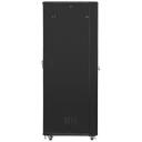 Lanberg Vaba seisukohaga rack FF01-8047-12B, 800mm, 1000mm, 47U, 800kg, IP20, Klaasist esik, 4 ventilaatorit