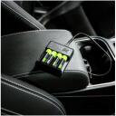 Green Cell GC VitalCharger akumulatoru lādētājs GRADGC01, 1,5 V, 0,5 W, 1,2 A, 4 akumulatori, AA, AAA, USB-C, Micro USB