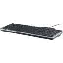 Dell Pro Smartcard KB813 tastatūra 580-18366_LT, USB, melna, ūdensizturīga, QWERTY, 1 x USB kabelis