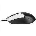 A4Tech Hiir A4TMYS47118, USB, 1,5m, 3 nuppu, 1200 DPI, optiline, s&uuml;mmeetriline, 125-500 Hz