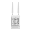Omada 4G+ Cat6 AX3000 Wi-Fi 6 lauko/vidaus vartai, TP-Link, ER703WP-4G-Outdoor, 300 Mbps, 2402 Mbps (5 GHz), 574 Mbps (2.4 GHz), 3 Gigabit WAN/LAN prievadai, 1 Nano SIM kortelės lizdas, IP55 atsparus vandeniui