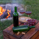 0,75 L Bordeaux klaaspudel, 8 tk, oliiv, BROWIN, 631471, 750 ml, kork