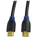 Logilink HDMI kabelis, CH0061, 1 m, 4096 x 2160, 60 Hz, 3D, melns, HDMI A tips vīrietis, HDMI A tips vīrietis