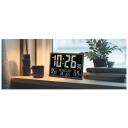 Muse Sienas Pulkstenis M-160 WMC, 42.1cm, 29cm, LCD, akumulators, datums, temperatūra, mitrums rādījums, sienas stiprinājums