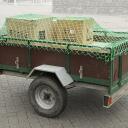 Сетка для прицепа 1,5x2,2м, KREATOR, KRT555200, зеленая, эластичная, безопасная для крепления груза