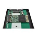 Digitus 2.5" SATA HDD korpus M.2 v&otilde;i mSATA DA-71118, SATA 6Gb/s, 520 MB/s, alumiinium, 1 x 2.5" sisemine