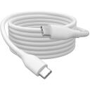 Digitus Silikona savienojuma kabelis AK-300341-010-W, 1m, 60W, 480 Mbps, 24 pin USB-C, balts