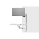 Digitus sienas stiprinājums LCD monitors + klaviatūra DA-90451, 32'', 8kg, 360&deg; rotācija, VESA 75x75, 100x100