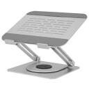 Raidsonic plan&scaron;etdatora statīvs IB-NH300-R, 17", sudrabs, ergonomisks, rotējams dizains