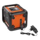 Pārnēsājamā darba radio, POWERPLUS, POWDP8061, DAB+/FM, 20V, 100-240V